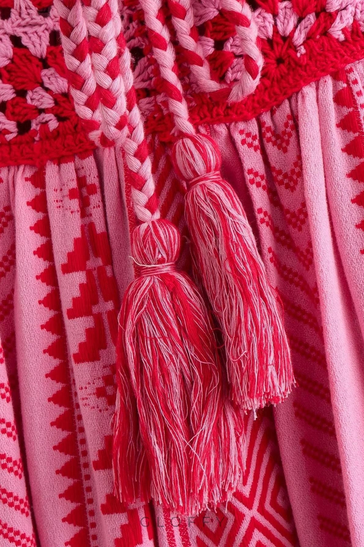 Naomi Askılı Midi Elbise