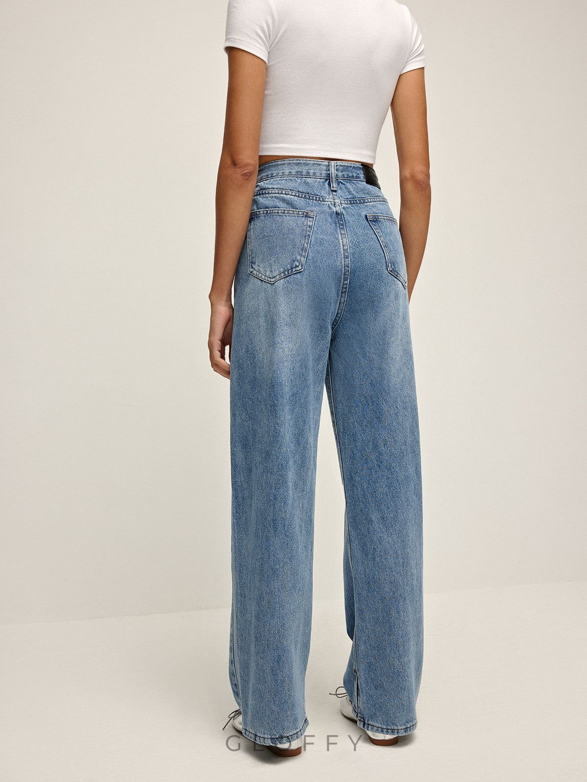 Aurora Yüksek Bel Denim Jeans
