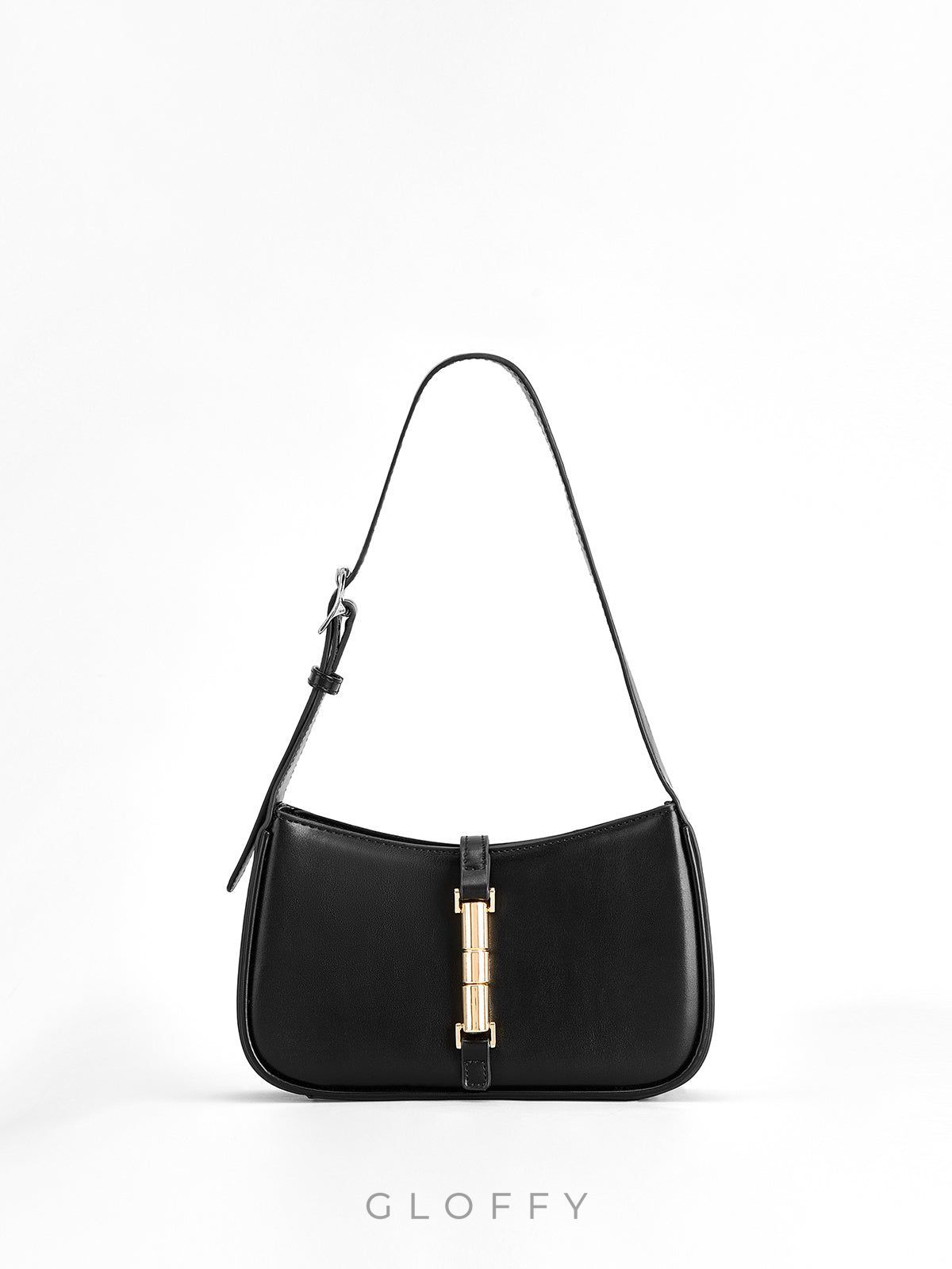 Altın Wist Kilit Omuz Çantası