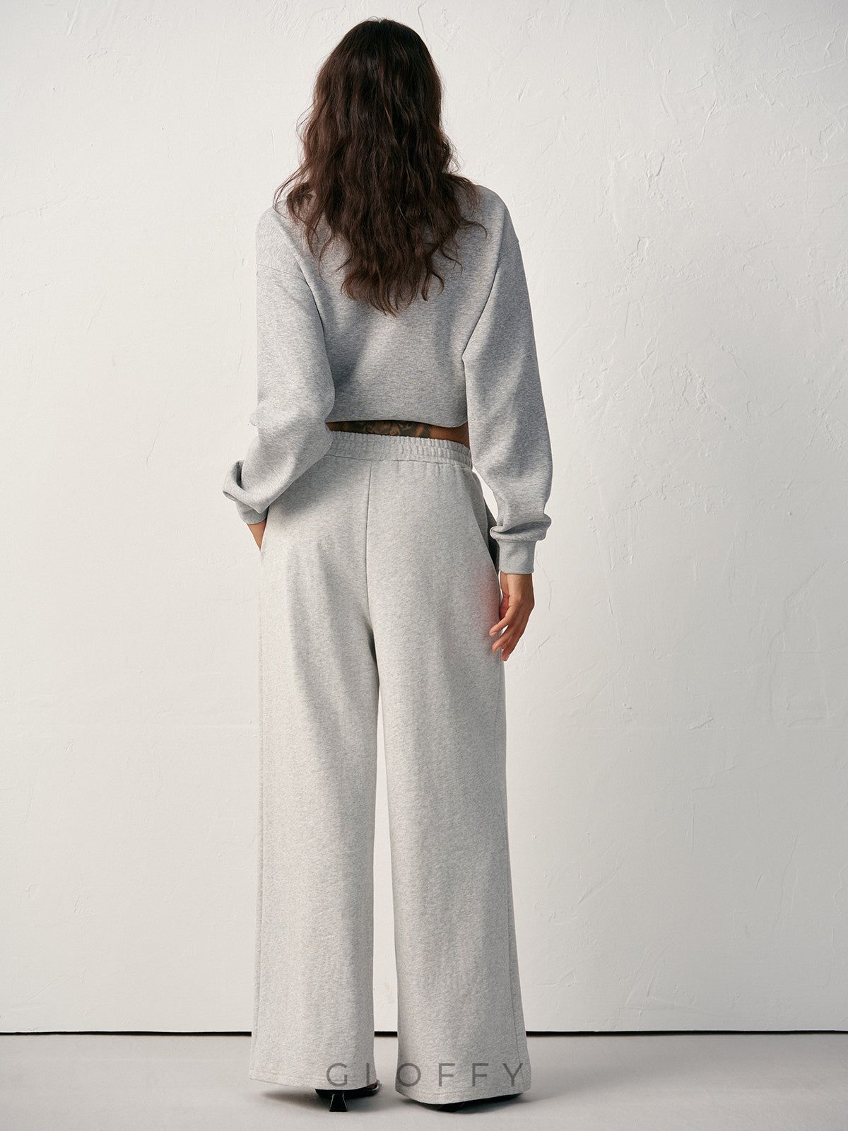 Pamuk Karışımlı Düz Kesim Eşofman