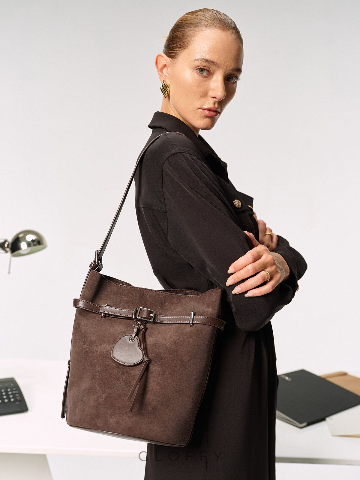 PU Deri Kovboy Çantası