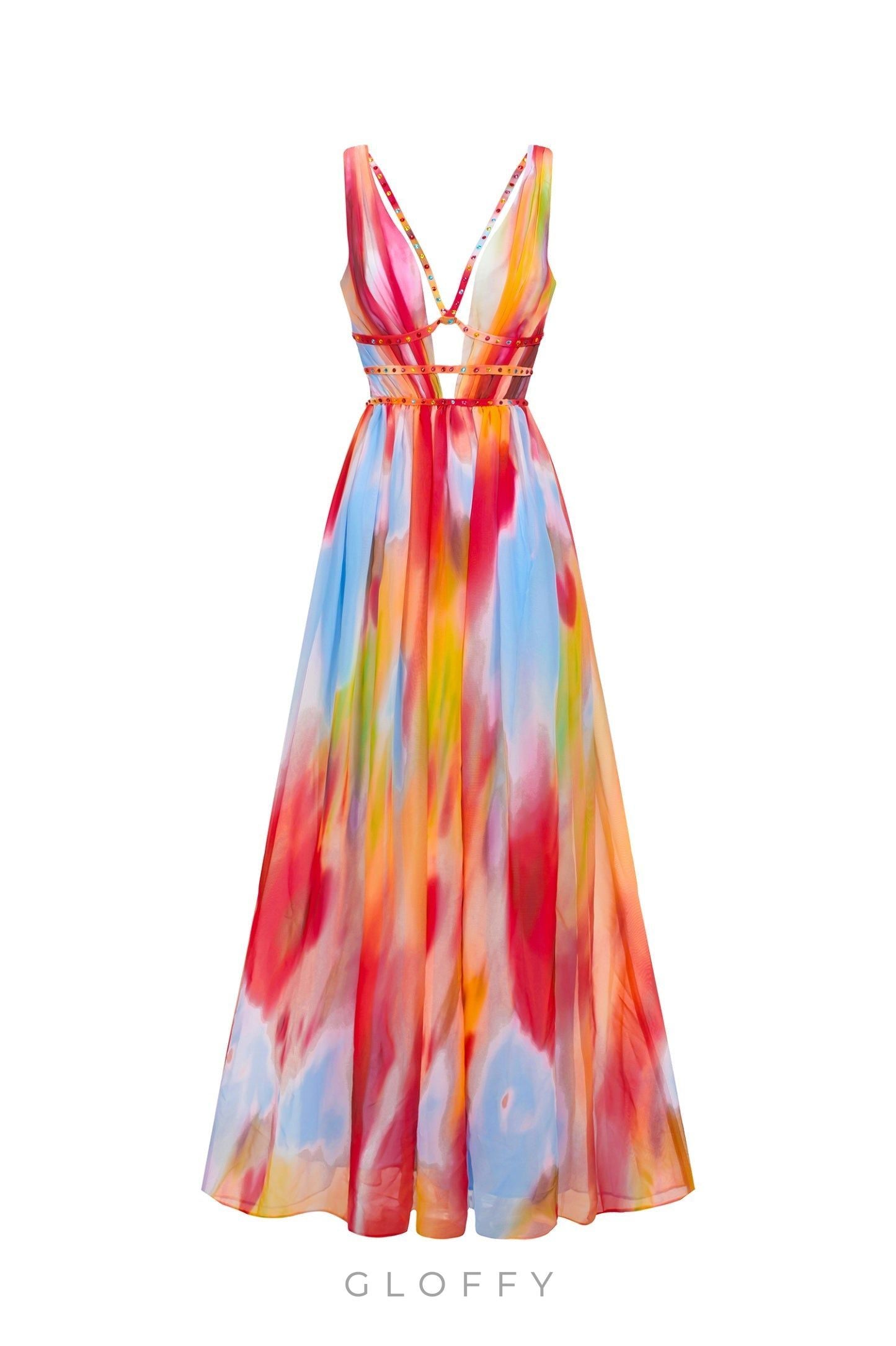 Alouette Desenli Maxi Elbise