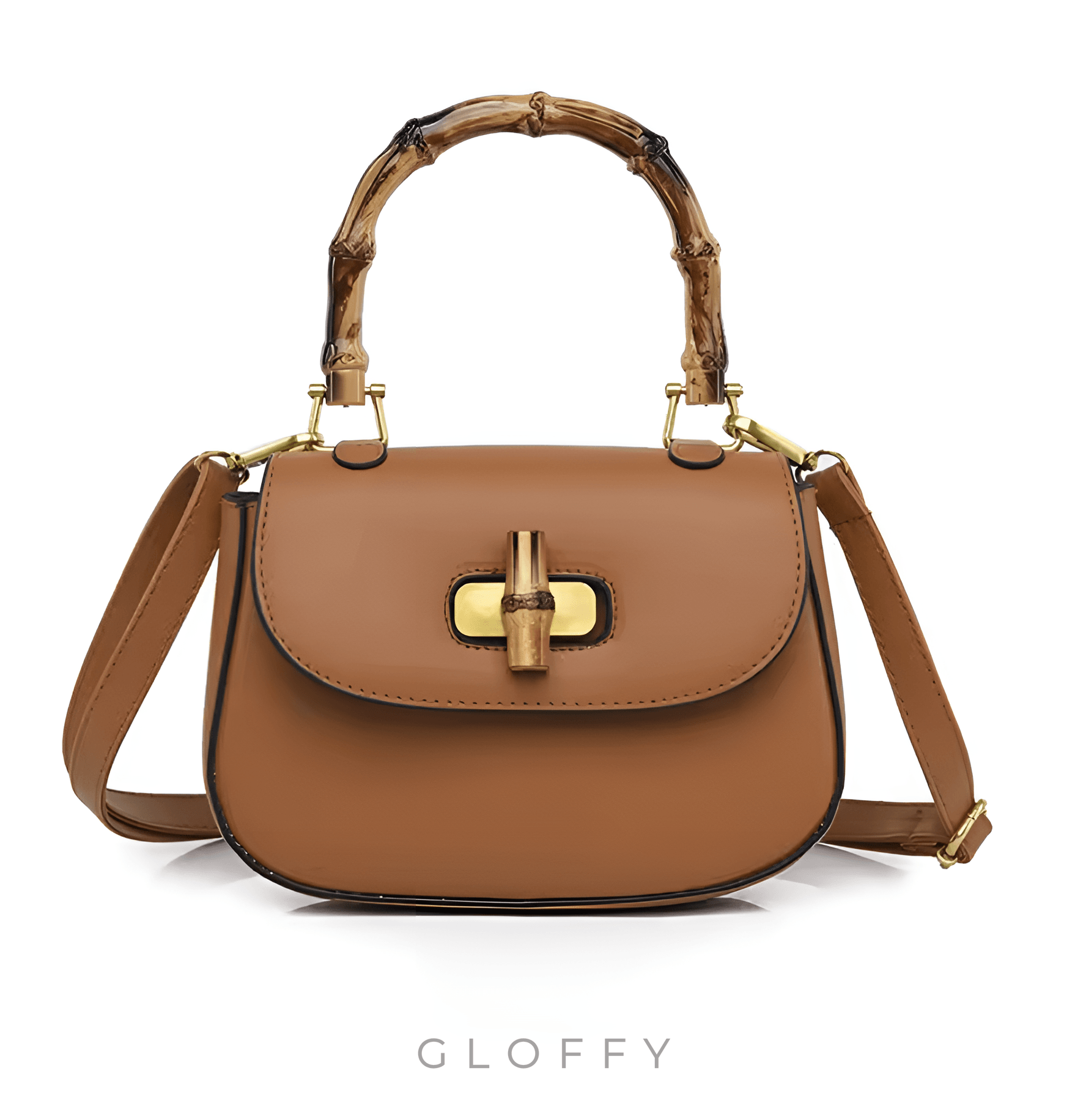 Riva Bambu Saplı El Çantası