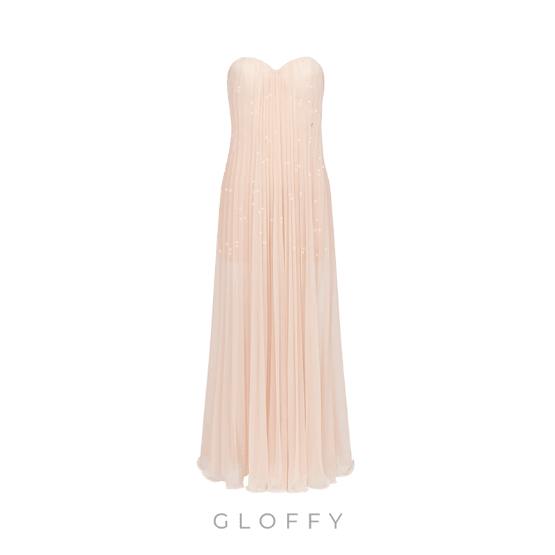 Celestine Tül Detaylı Balo Elbisesi