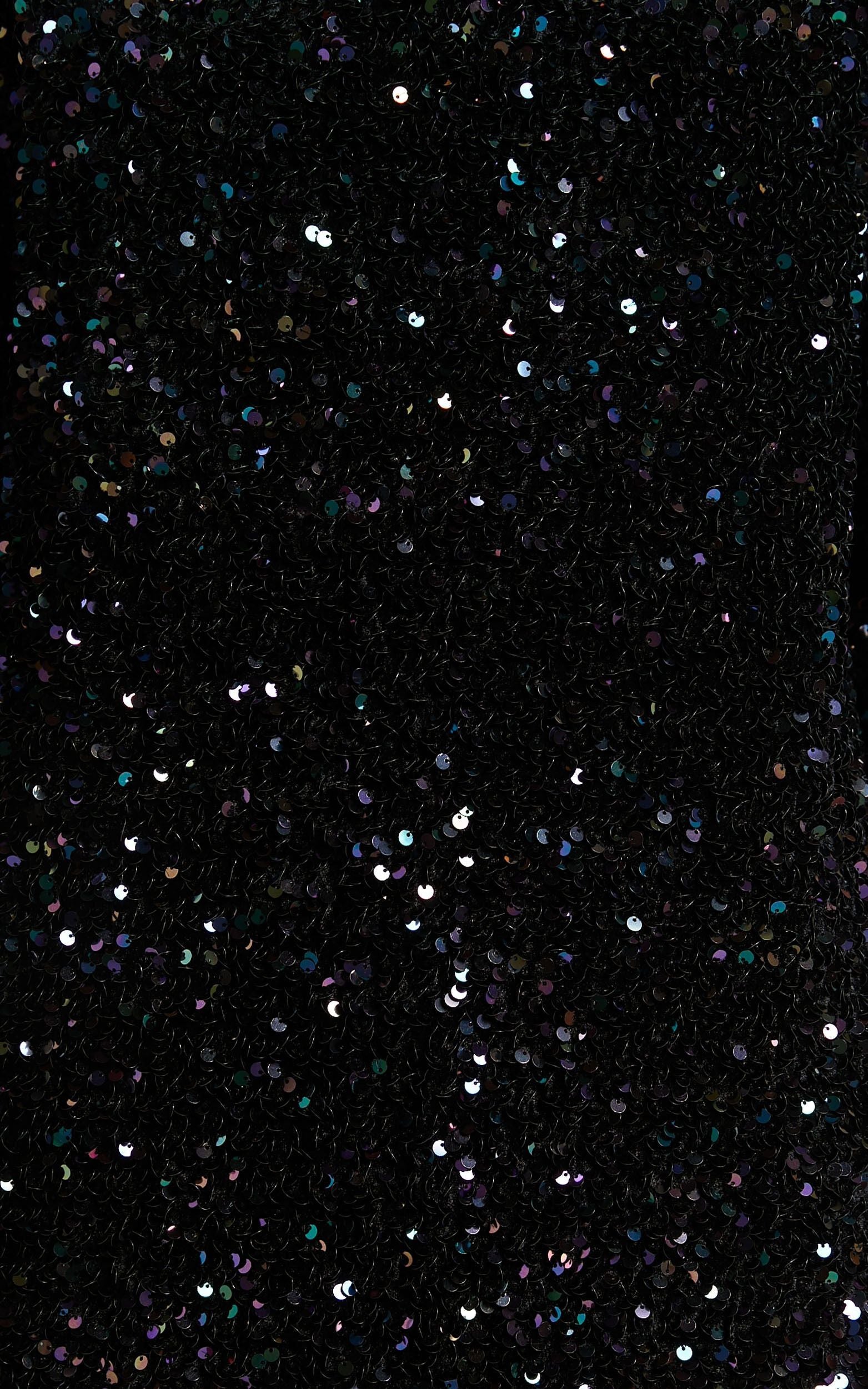 Alma Payet Detaylı Açık Sırt Mini Elbise