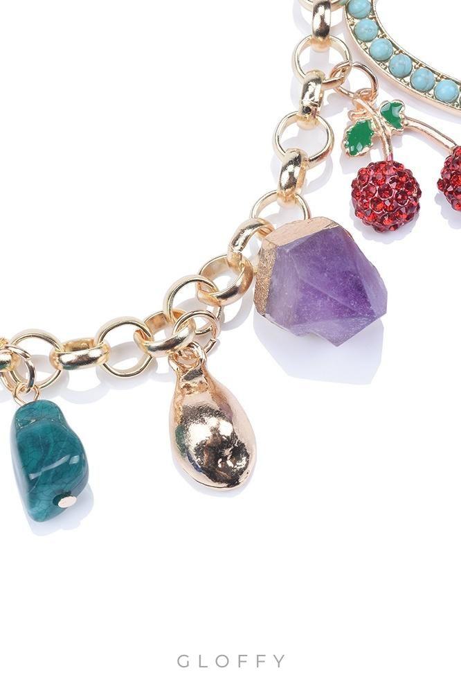 Kristal Çoklu Kolye