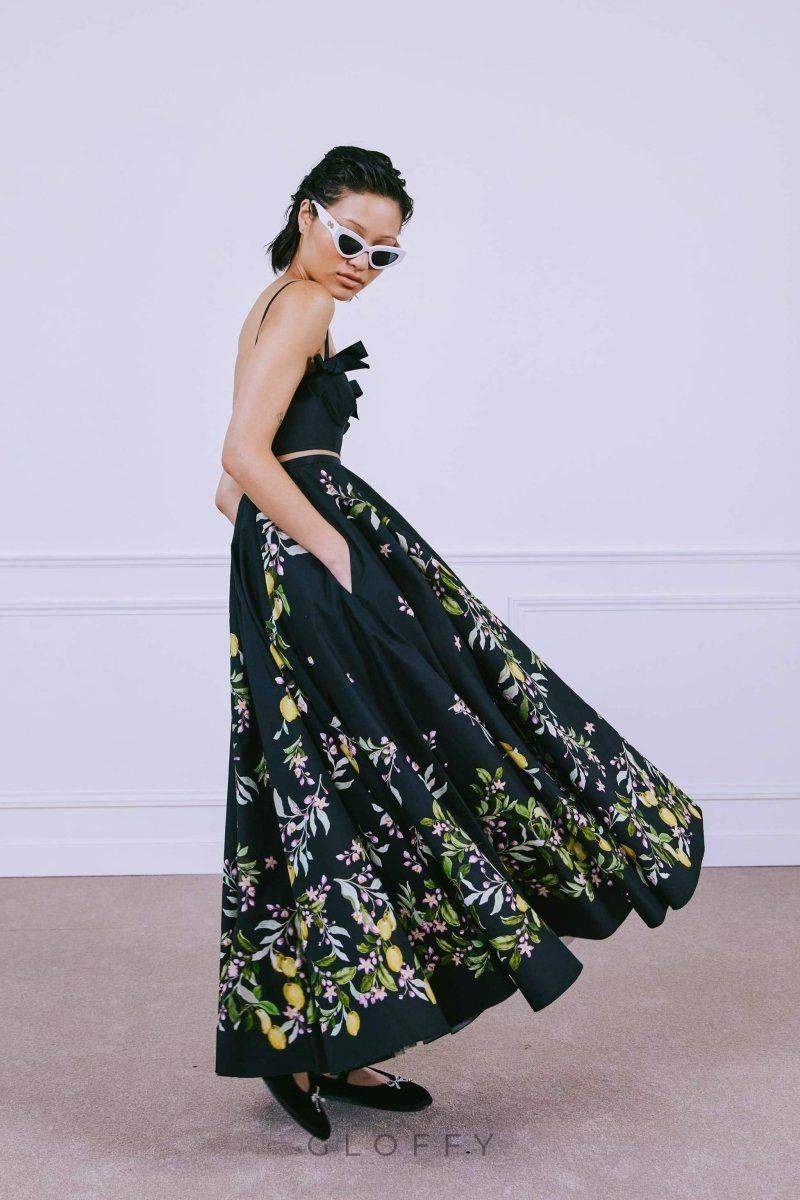 Cynthia Fiyonk Detaylı Midi Elbise