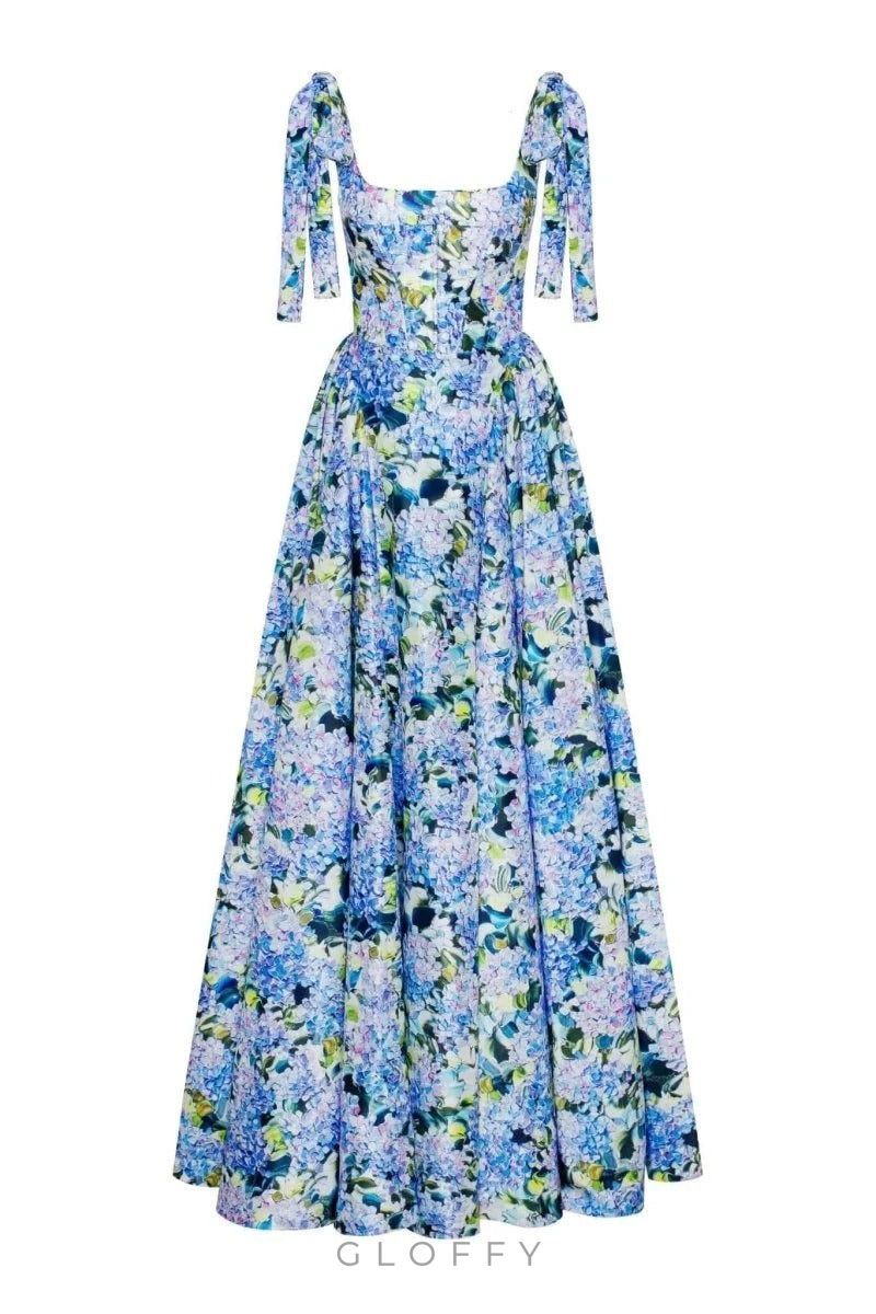 Albertine One-Shoulder Maxi Elbise