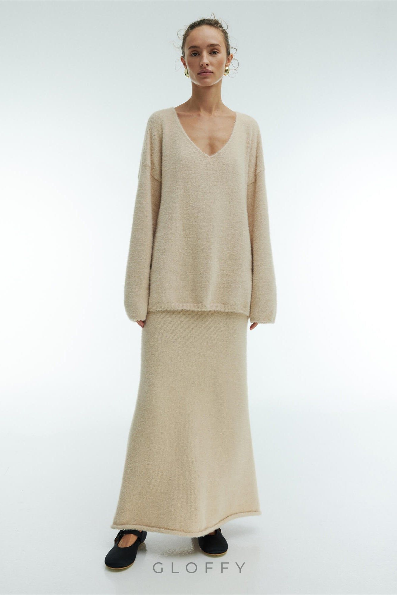 Barbara Uzun Kollu Örgü Takım