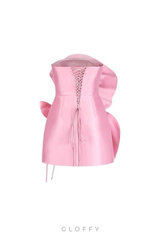 Aurelia Venüs Straplez Mini Elbise